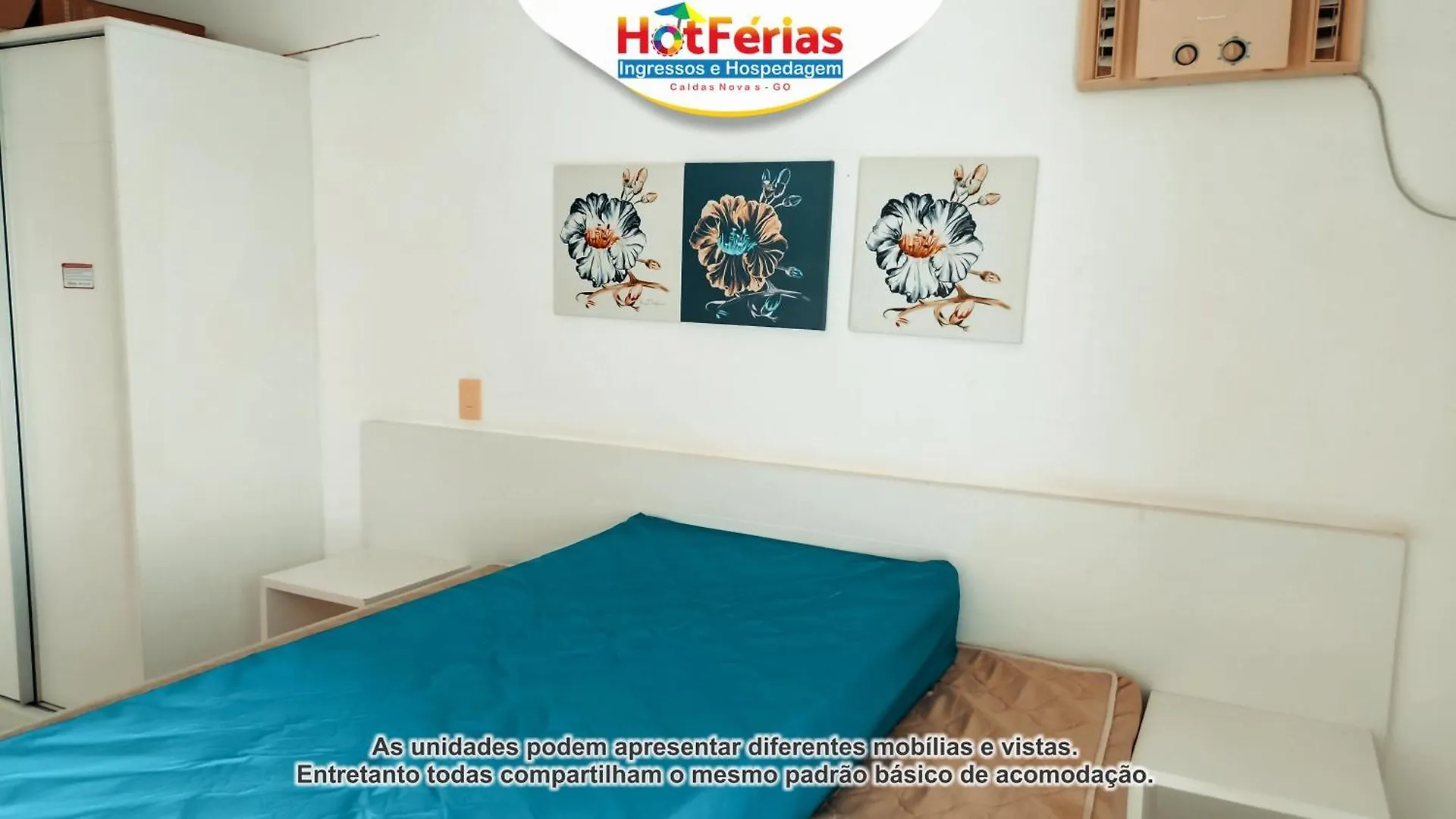 Flat Enseada Em Caldas Novas, Incluso Parque Aquatico Com Agua Termal E Roupa De Cama, Parcele Em Ate 6X - Hotferias