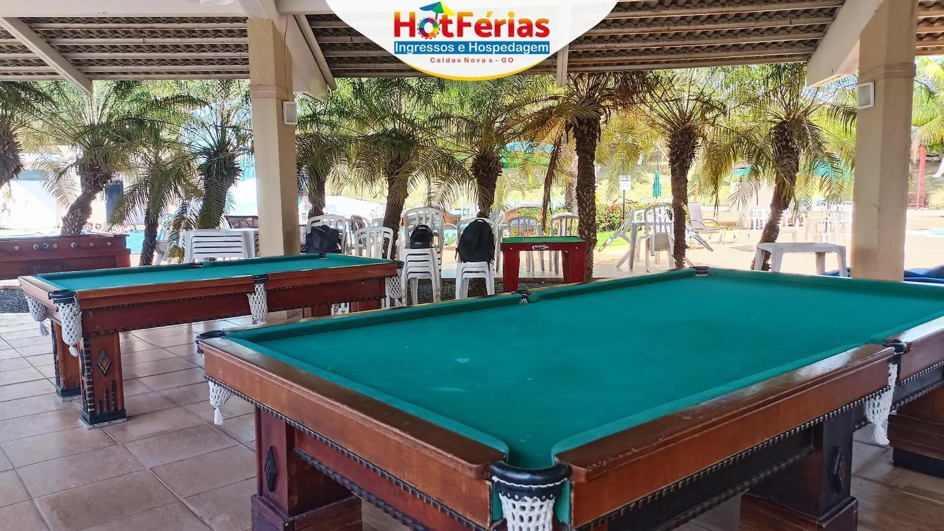 Flat Enseada Em Caldas Novas, Incluso Parque Aquatico Com Agua Termal E Roupa De Cama, Parcele Em Ate 6X - Hotferias