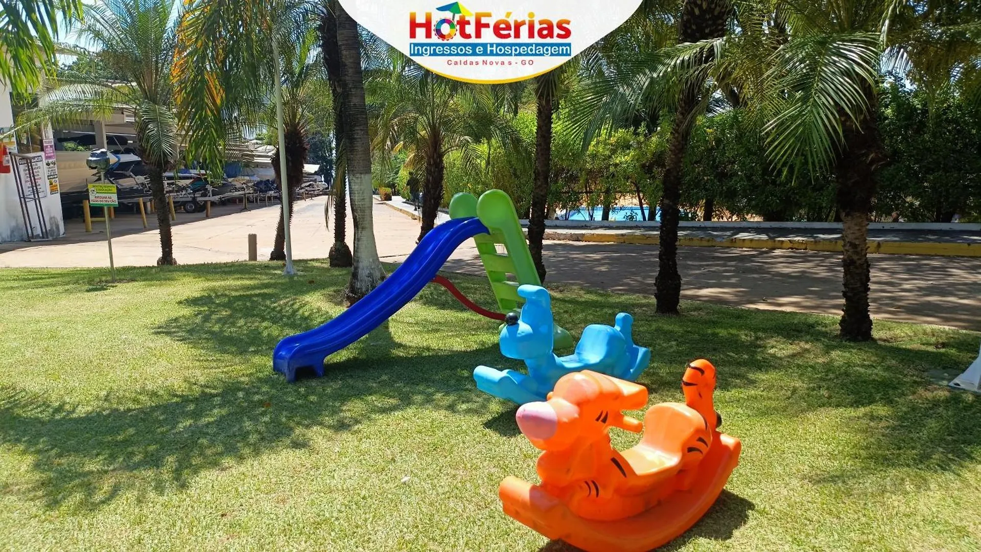 דירה Flat Enseada Em Caldas Novas, Incluso Parque Aquatico Com Agua Termal E Roupa De Cama, Parcele Em Ate 6X - Hotferias